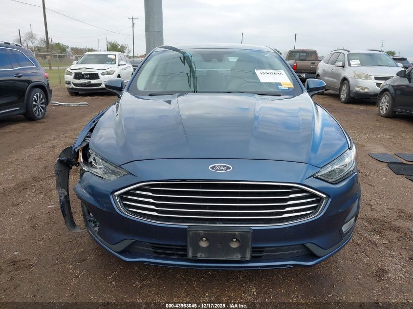 2019 Ford Fusion Se VIN: 3FA6P0HD6KR148269 Lot: 43963046