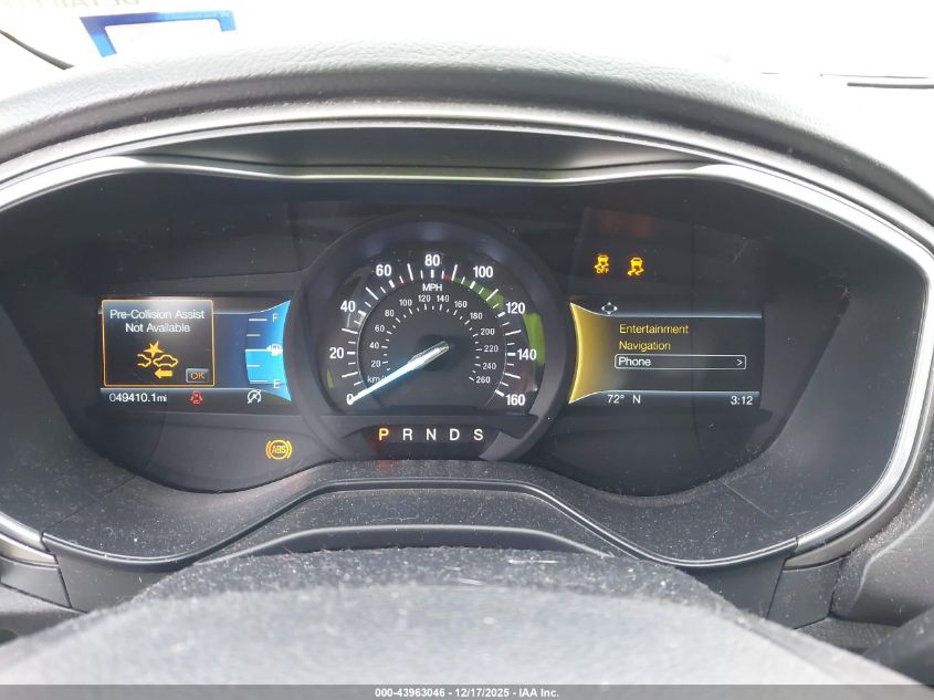 2019 Ford Fusion Se VIN: 3FA6P0HD6KR148269 Lot: 43963046