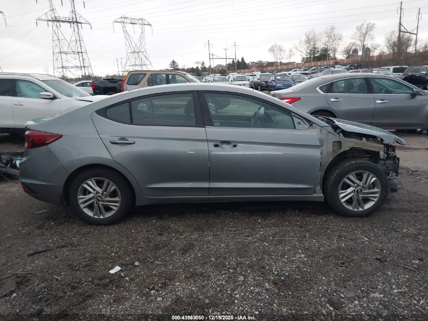 2019 Hyundai Elantra Sel VIN: KMHD84LFXKU779593 Lot: 43963050