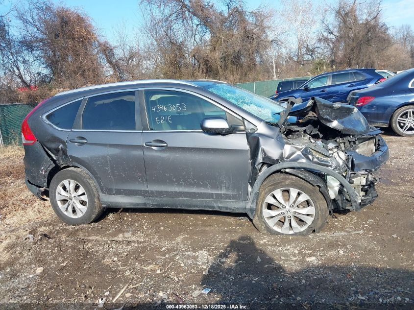 2014 Honda Cr-V Ex-L VIN: 2HKRM4H7XEH712966 Lot: 43963053