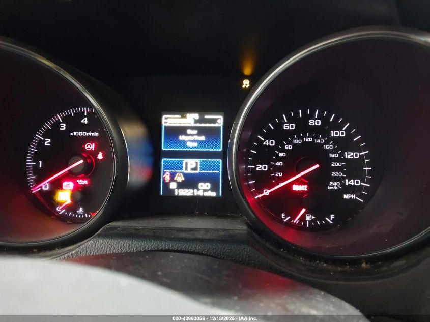 2015 Subaru Outback 2.5I VIN: 4S4BSAAC2F3302717 Lot: 43963056