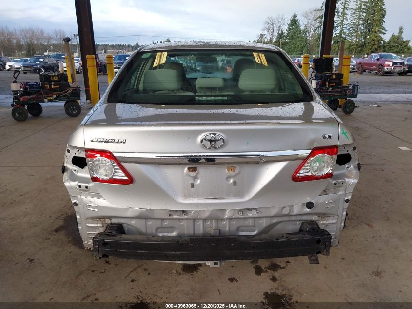 2011 Toyota Corolla Le VIN: JTDBU4EE9B9159168 Lot: 43963065