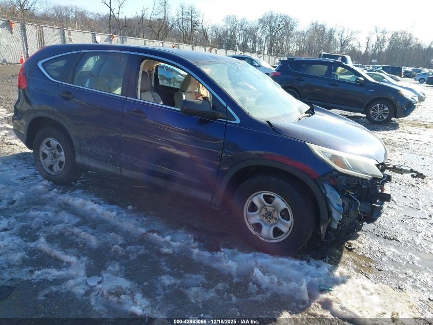 2015 Honda Cr-V Lx VIN: 2HKRM4H36FH704426 Lot: 43963066