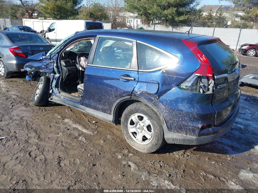 2015 Honda Cr-V Lx VIN: 2HKRM4H36FH704426 Lot: 43963066