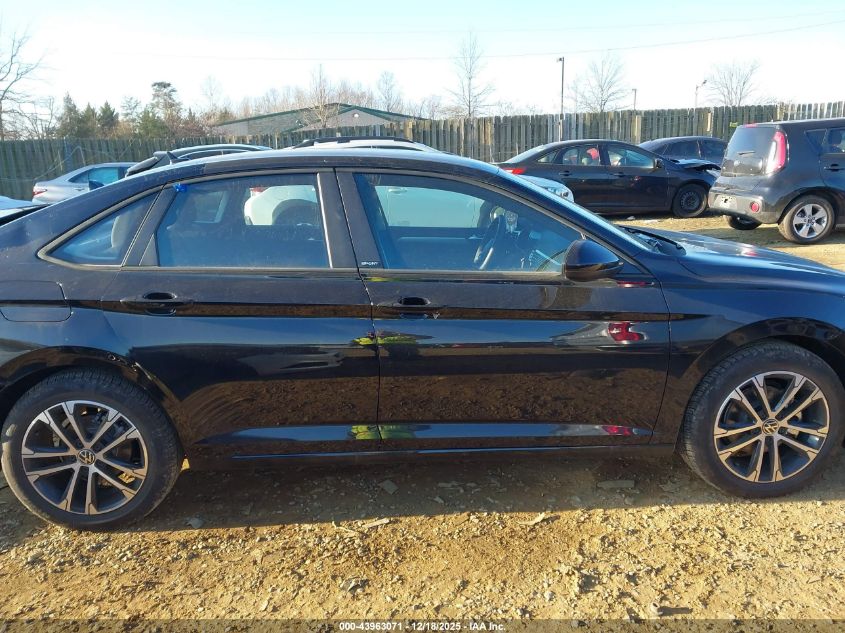 2025 Volkswagen Jetta 1.5T Sport VIN: 3VWBX7BU4SM091168 Lot: 43963071