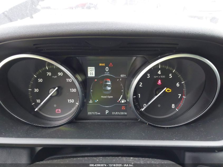 2017 Land Rover Discovery Hse VIN: SALRRBBV2HA023022 Lot: 43963074