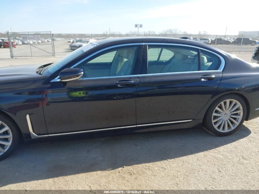 2020 BMW 740I xDrive VIN: WBA7T4C01LCD08306 Lot: 43963079