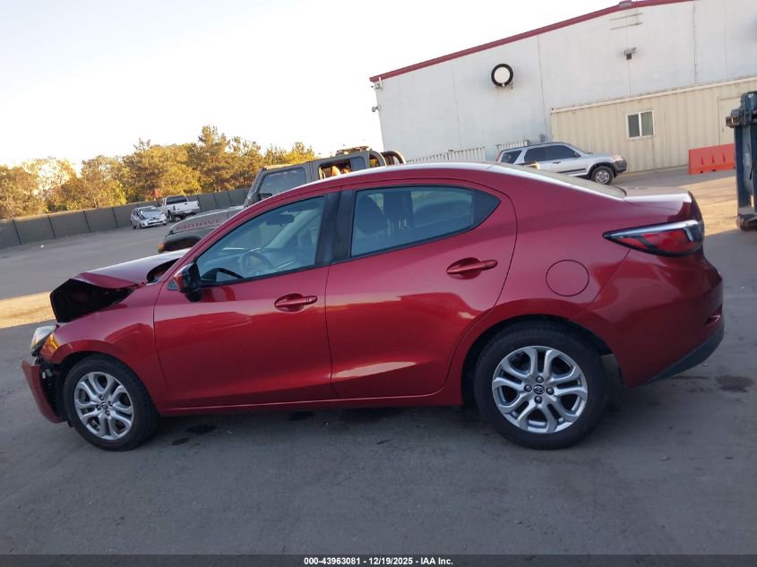2018 Toyota Yaris Ia VIN: 3MYDLBYV8JY304688 Lot: 43963081