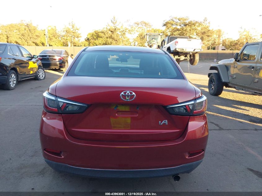2018 Toyota Yaris Ia VIN: 3MYDLBYV8JY304688 Lot: 43963081