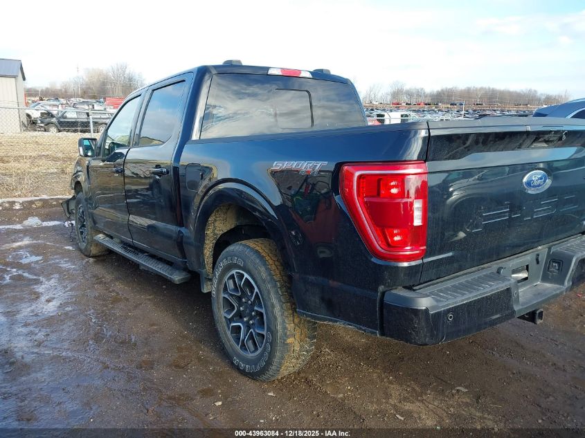 2021 Ford F-150 Xlt VIN: 1FTFW1E86MFC93127 Lot: 43963084