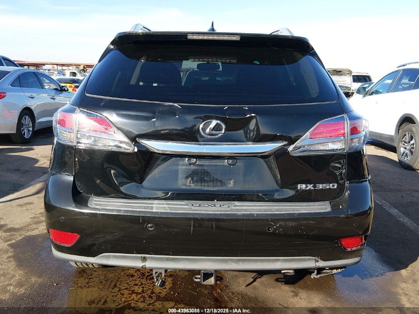 2014 Lexus Rx 350 VIN: 2T2BK1BA7EC237592 Lot: 43963088