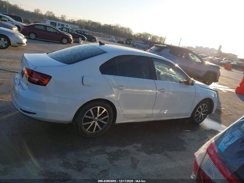 2017 Volkswagen Jetta 1.4T Se VIN: 3VWDB7AJ5HM395889 Lot: 43963093