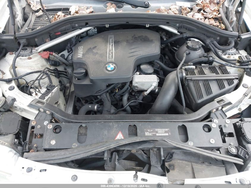 2014 BMW X3 xDrive28I VIN: 5UXWX9C57E0D19342 Lot: 43963096