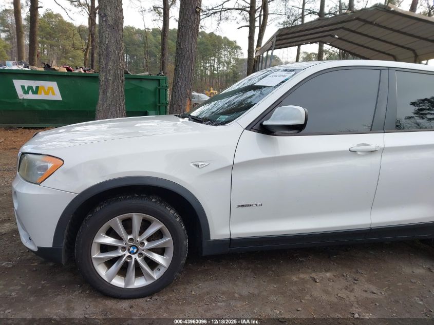2014 BMW X3 xDrive28I VIN: 5UXWX9C57E0D19342 Lot: 43963096