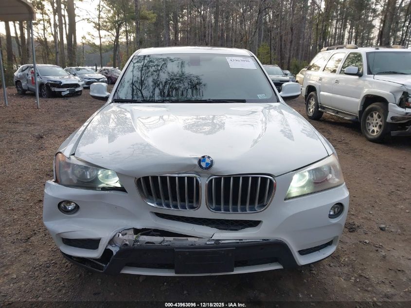 2014 BMW X3 xDrive28I VIN: 5UXWX9C57E0D19342 Lot: 43963096