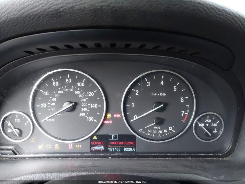 2014 BMW X3 xDrive28I VIN: 5UXWX9C57E0D19342 Lot: 43963096