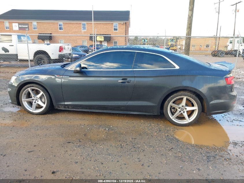 2019 Audi A5 45 Premium VIN: WAUTNAF56KA007651 Lot: 43963104