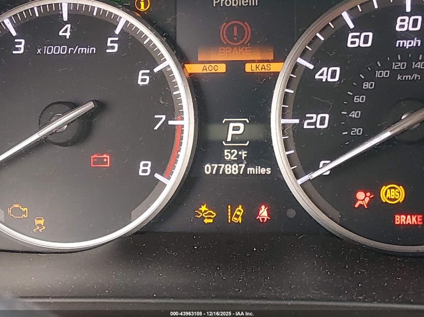 2016 Acura Ilx Premium Package/Technology Plus Package VIN: 19UDE2F71GA000226 Lot: 43963108