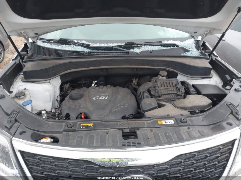 2015 Kia Sorento Lx VIN: 5XYKT3A66FG593189 Lot: 43963110