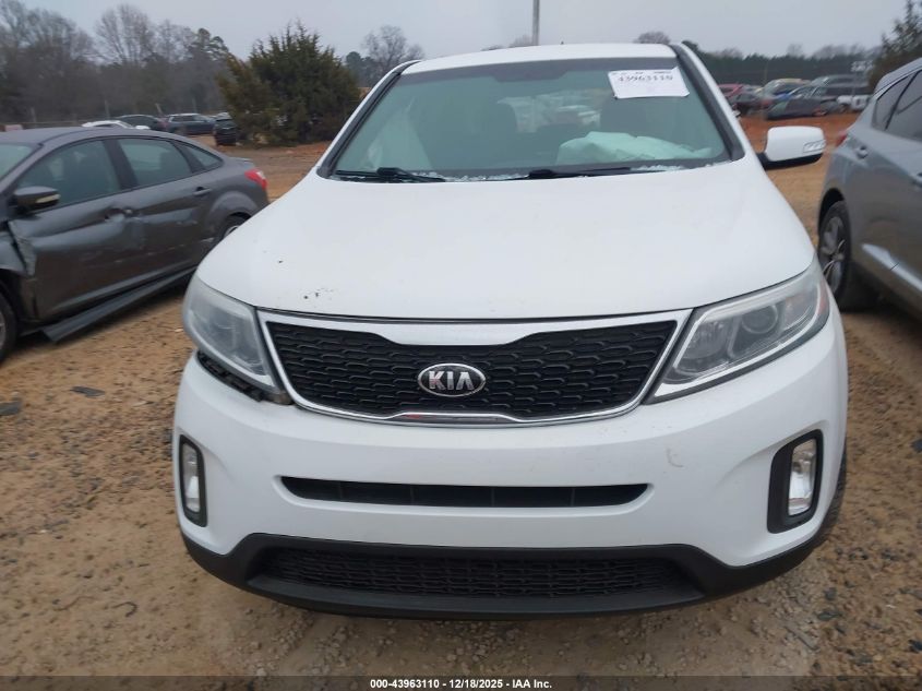 2015 Kia Sorento Lx VIN: 5XYKT3A66FG593189 Lot: 43963110