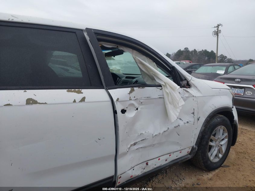 2015 Kia Sorento Lx VIN: 5XYKT3A66FG593189 Lot: 43963110