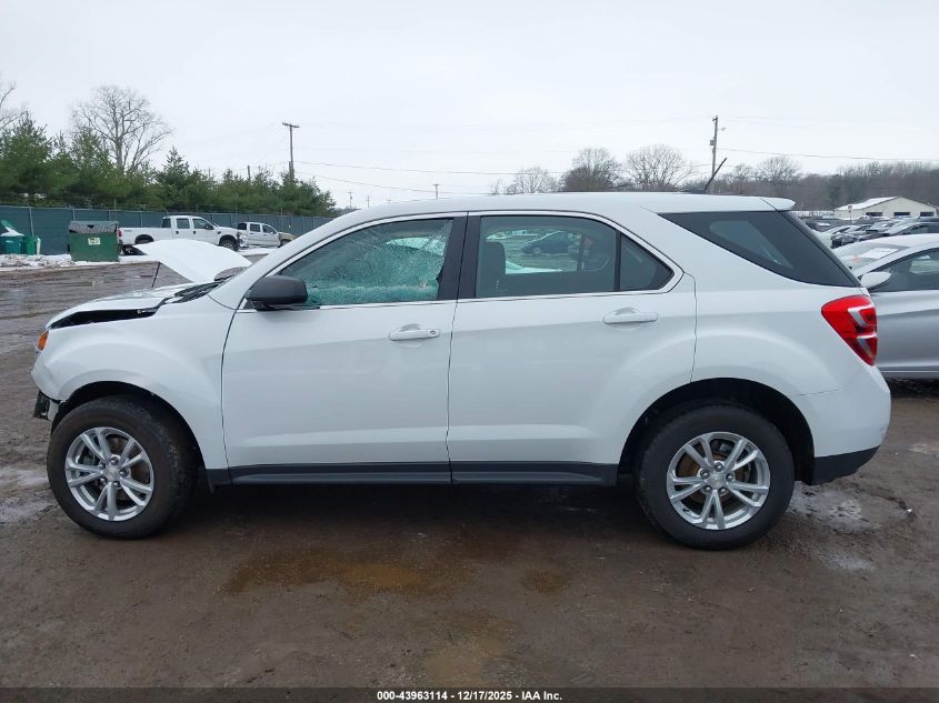 2017 Chevrolet Equinox Ls VIN: 2GNFLEEK1H6175618 Lot: 43963114