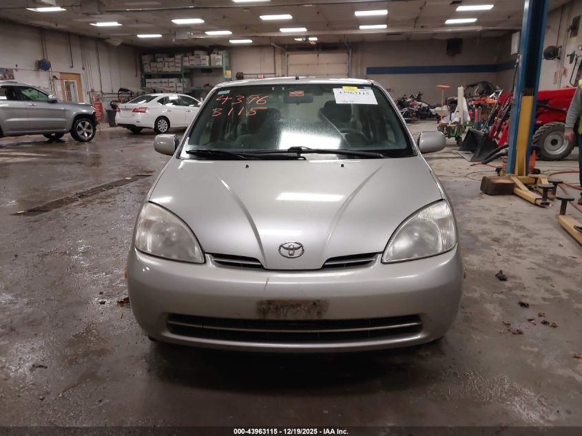 2002 Toyota Prius VIN: JT2BK18U220055710 Lot: 43963115