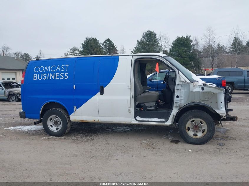 2015 Chevrolet Express 2500 Work Van VIN: 1GCWGFCFXF1157871 Lot: 43963117