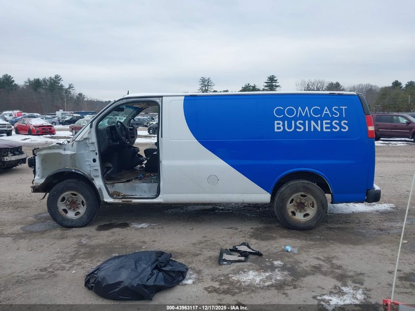 2015 Chevrolet Express 2500 Work Van VIN: 1GCWGFCFXF1157871 Lot: 43963117