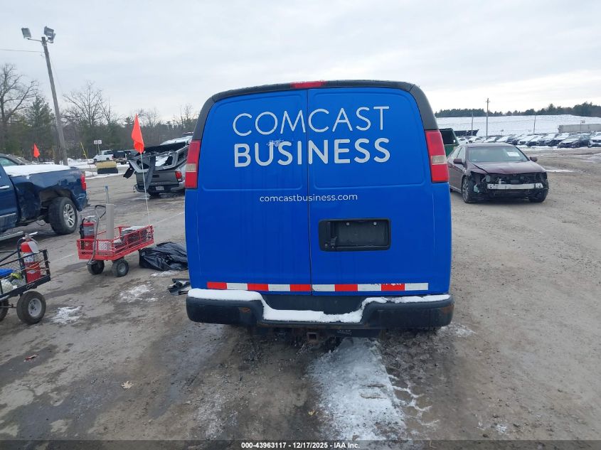 2015 Chevrolet Express 2500 Work Van VIN: 1GCWGFCFXF1157871 Lot: 43963117