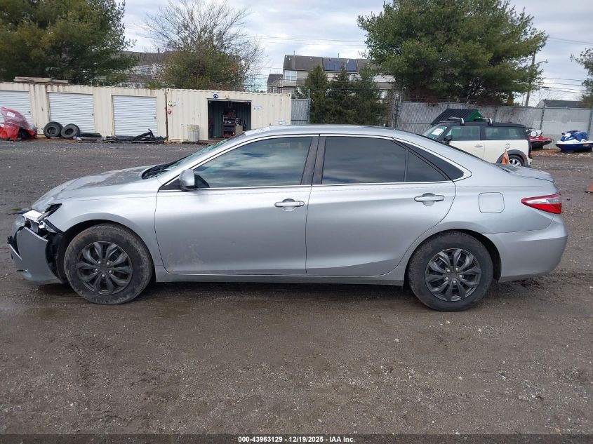 2015 Toyota Camry Le VIN: 4T4BF1FK4FR462974 Lot: 43963129