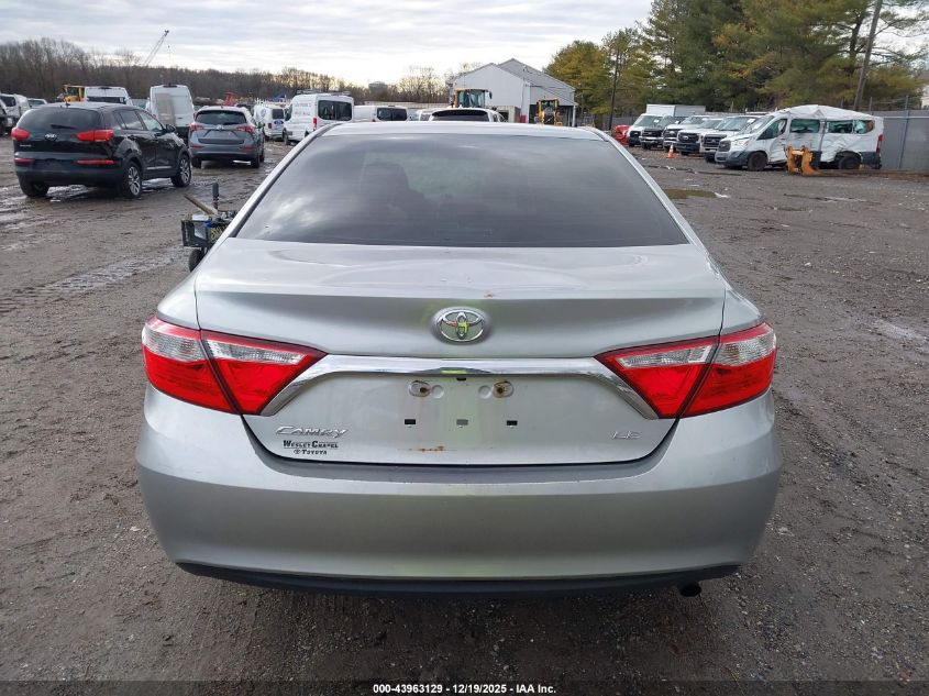 2015 Toyota Camry Le VIN: 4T4BF1FK4FR462974 Lot: 43963129