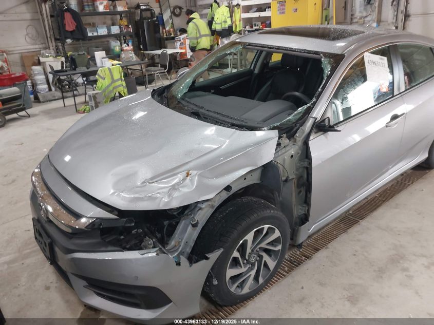 2018 Honda Civic Ex VIN: 2HGFC2F71JH512432 Lot: 43963133
