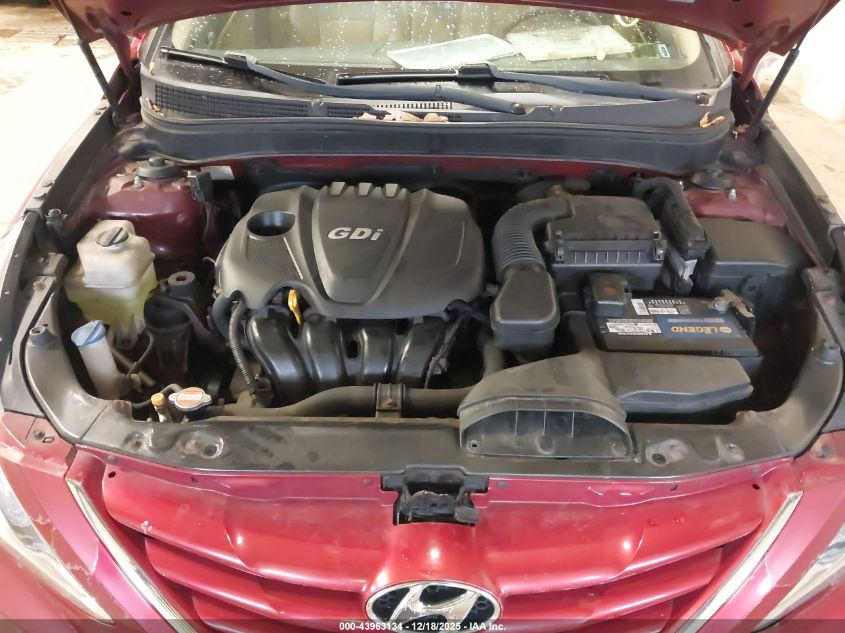 2011 Hyundai Sonata Gls VIN: 5NPEB4ACXBH066254 Lot: 43963134