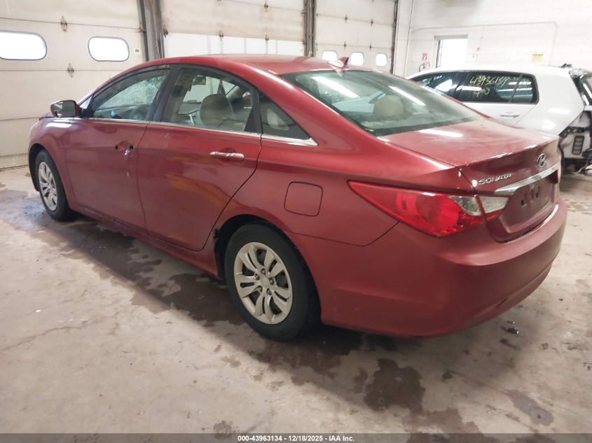 2011 Hyundai Sonata Gls VIN: 5NPEB4ACXBH066254 Lot: 43963134