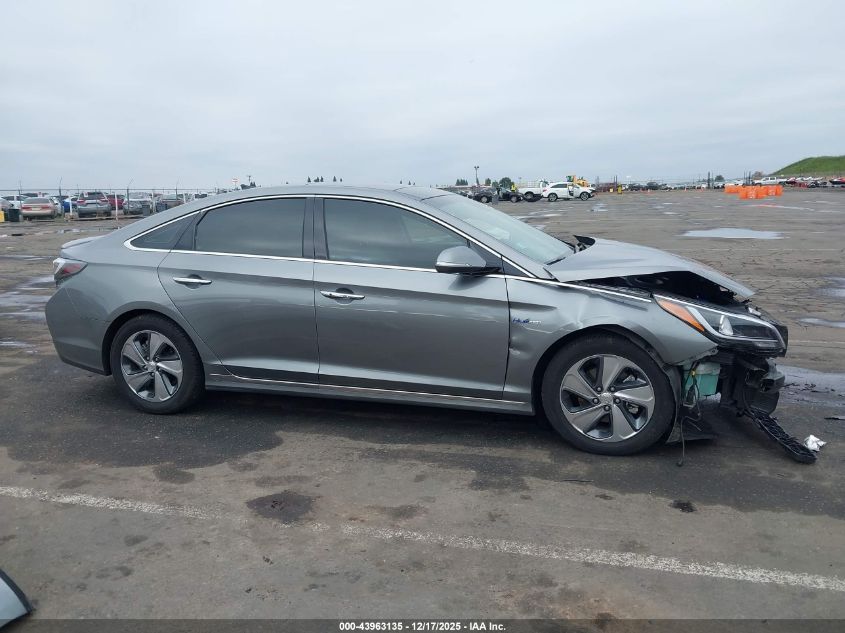 2017 Hyundai Sonata Hybrid Limited VIN: KMHE34L38HA067179 Lot: 43963135