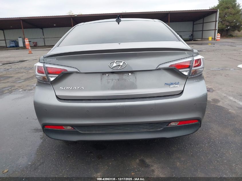 2017 Hyundai Sonata Hybrid Limited VIN: KMHE34L38HA067179 Lot: 43963135
