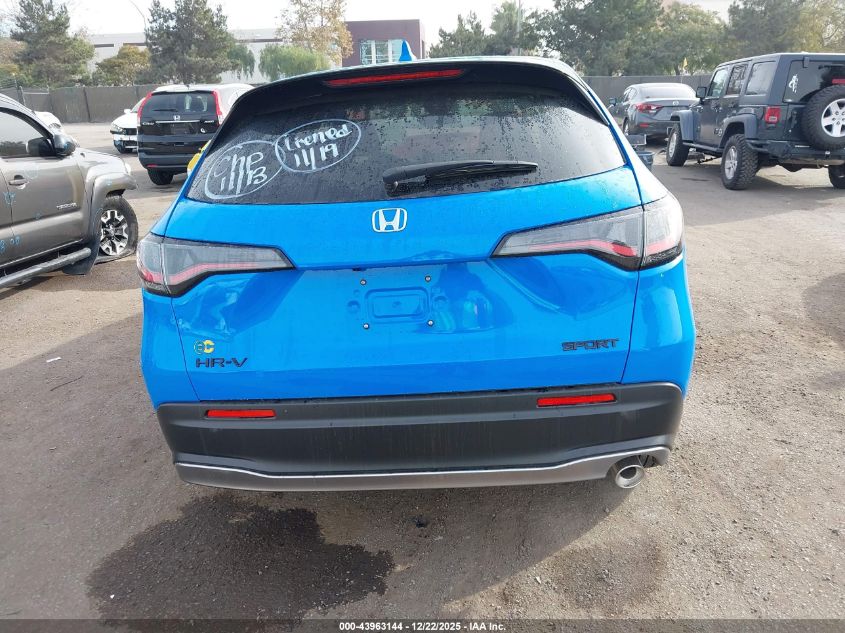 2026 Honda Hr-V 2Wd Sport VIN: 3CZRZ1H50TM704195 Lot: 43963144