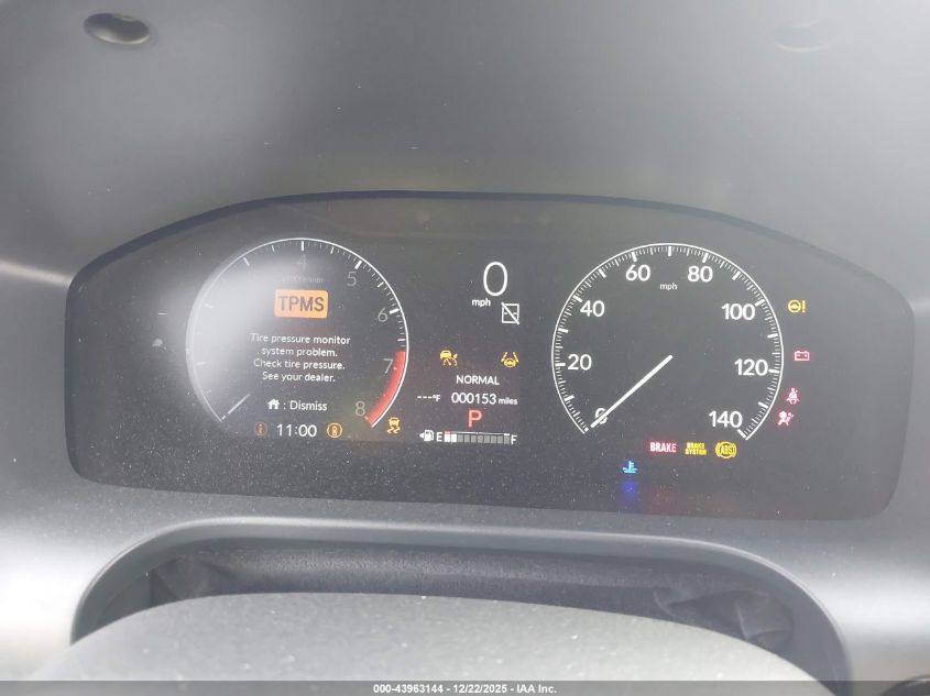 2026 Honda Hr-V 2Wd Sport VIN: 3CZRZ1H50TM704195 Lot: 43963144