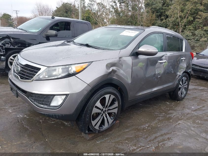 2012 Kia Sportage Ex VIN: KNDPC3A29C7340153 Lot: 43963152