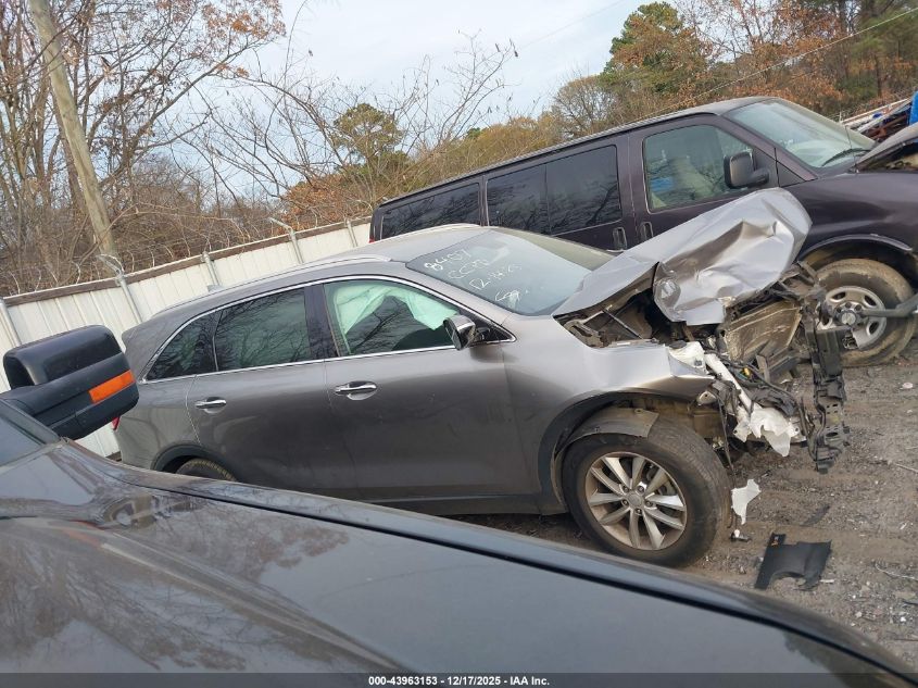 2018 Kia Sorento 2.4L Lx VIN: 5XYPG4A38JG388407 Lot: 43963153