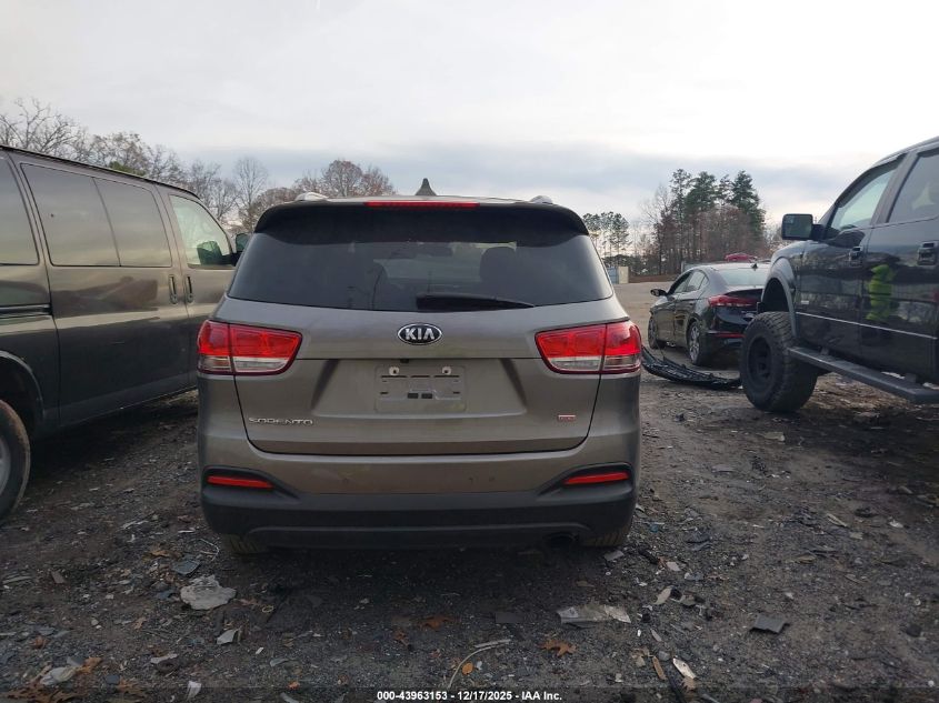 2018 Kia Sorento 2.4L Lx VIN: 5XYPG4A38JG388407 Lot: 43963153
