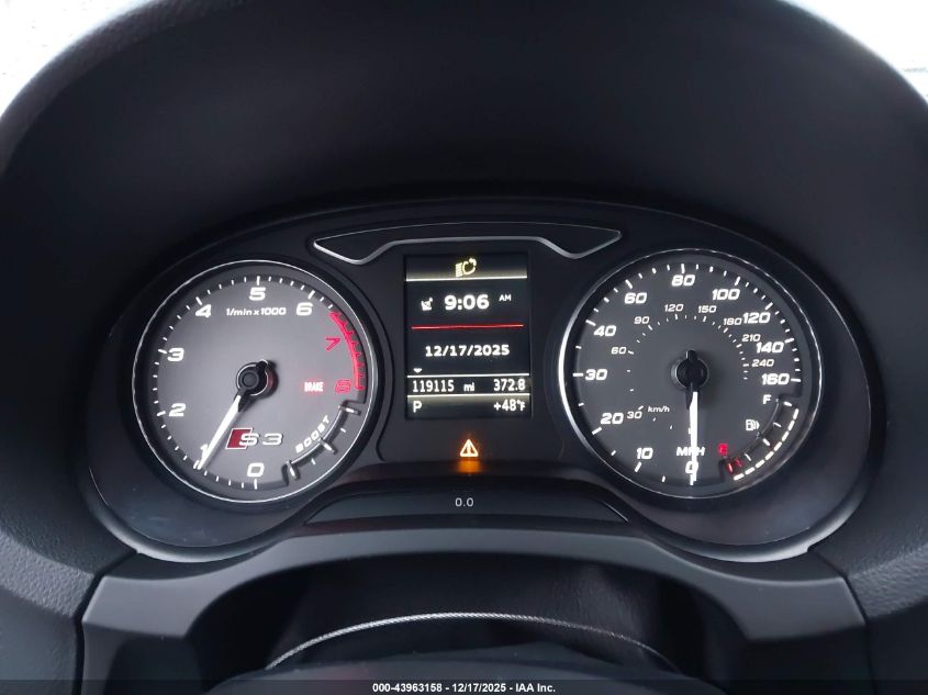 2015 Audi S3 2.0T Premium Plus VIN: WAUFFGFF2F1071729 Lot: 43963158