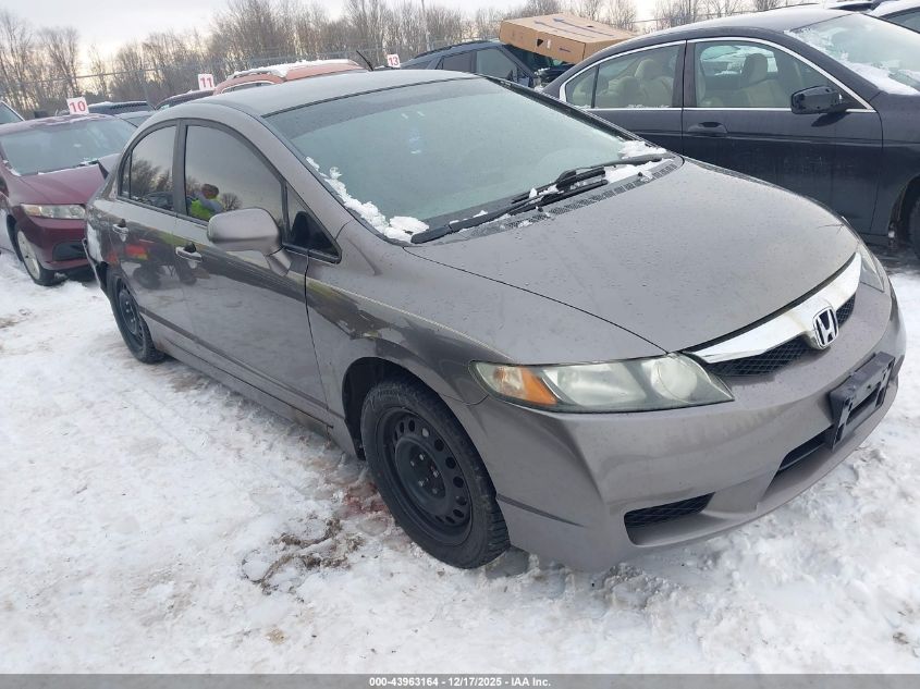 2009 Honda Civic Lx VIN: 1HGFA16599L019675 Lot: 43963164