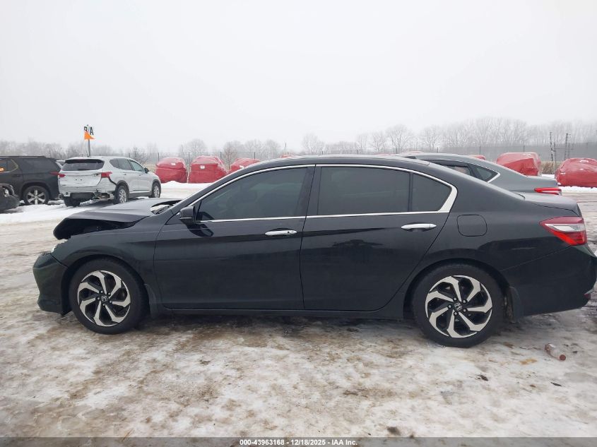 2016 Honda Accord Ex-L V-6 VIN: 1HGCR3F8XGA006847 Lot: 43963168