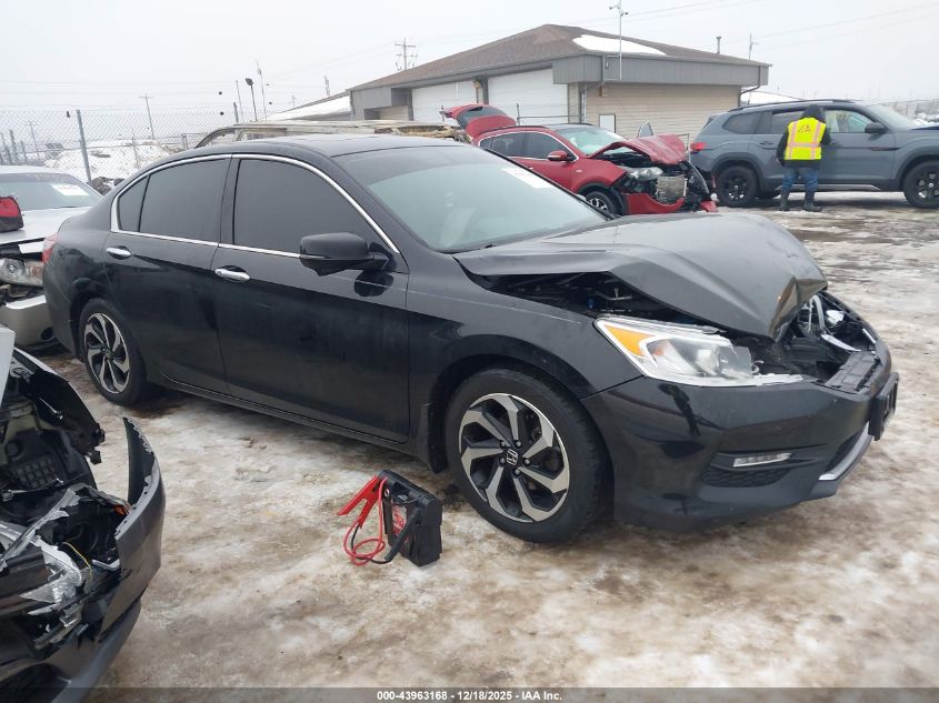 2016 Honda Accord Ex-L V-6 VIN: 1HGCR3F8XGA006847 Lot: 43963168