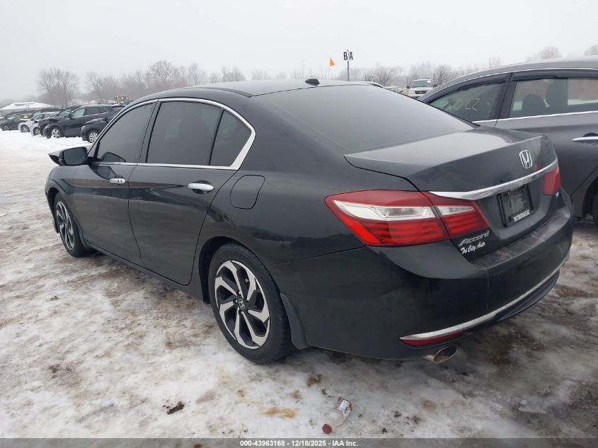 2016 Honda Accord Ex-L V-6 VIN: 1HGCR3F8XGA006847 Lot: 43963168
