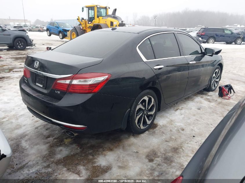 2016 Honda Accord Ex-L V-6 VIN: 1HGCR3F8XGA006847 Lot: 43963168