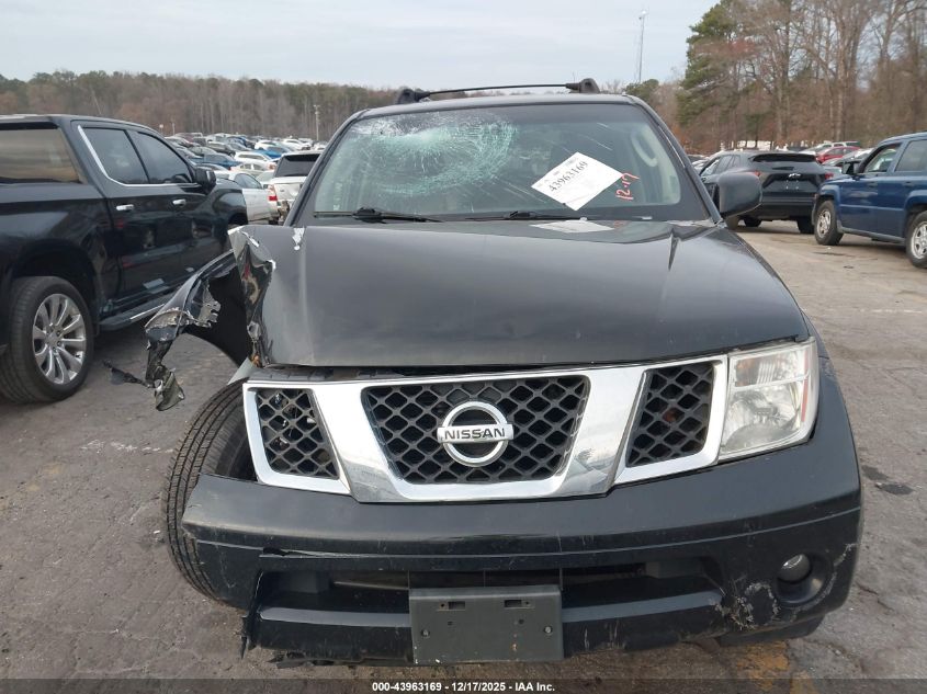 2006 Nissan Pathfinder Le VIN: 5N1AR18U66C609944 Lot: 43963169