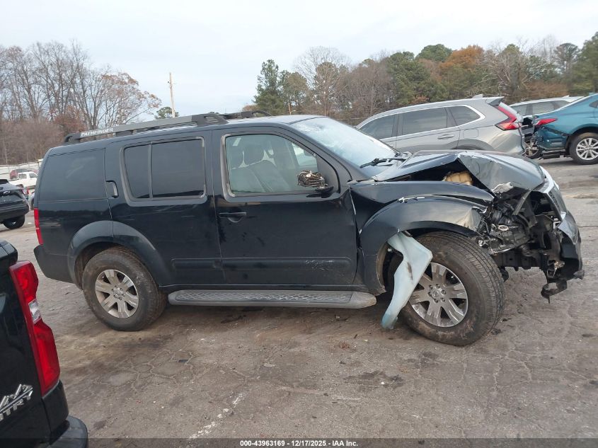 2006 Nissan Pathfinder Le VIN: 5N1AR18U66C609944 Lot: 43963169